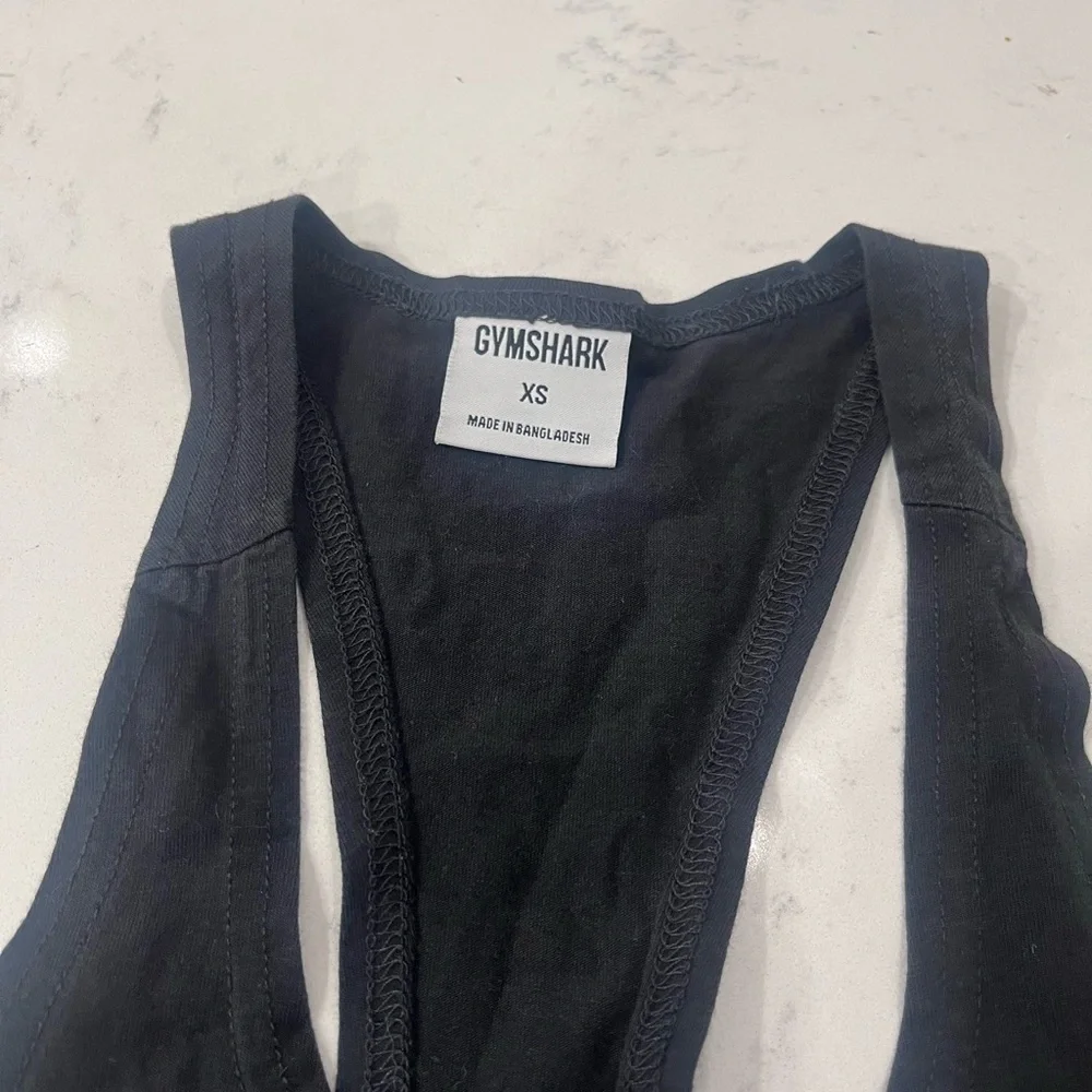 Gymshark Black Racerback Tank